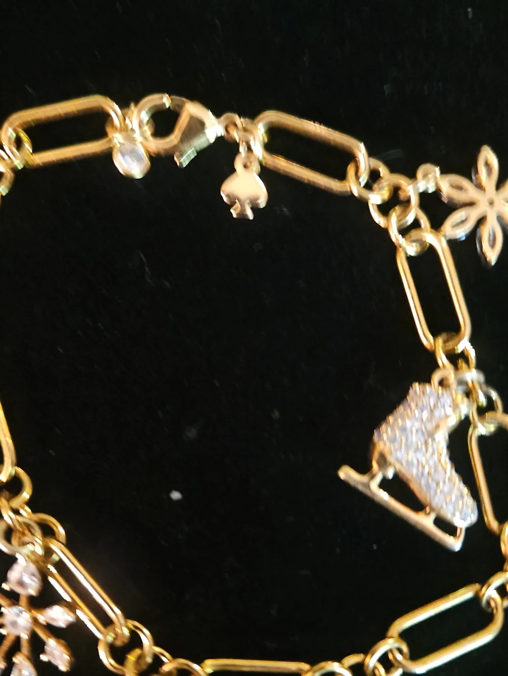 Kate Spade Snow Days Charm Bracelet NWOT - Picture 4 of 4